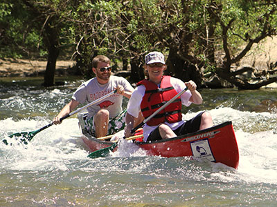 You can find many hiking opportunities, beautiful rivers and mountains within a short drive of the University of Arkansas.