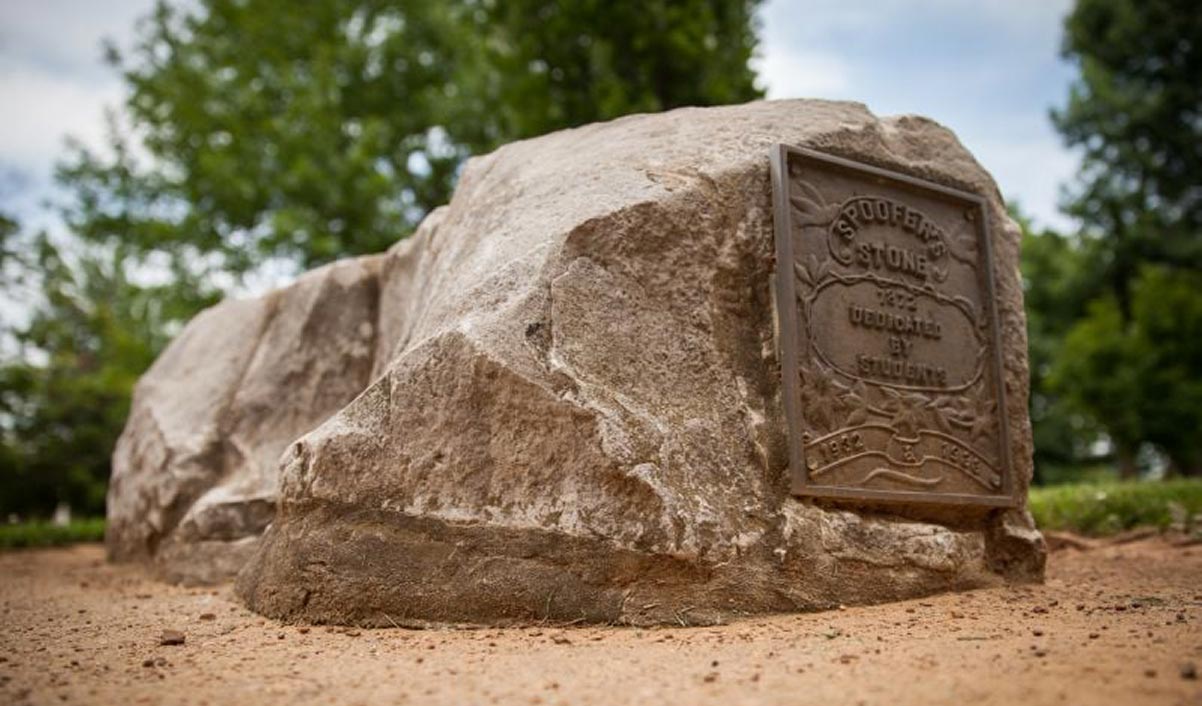 Photo of giant rock.